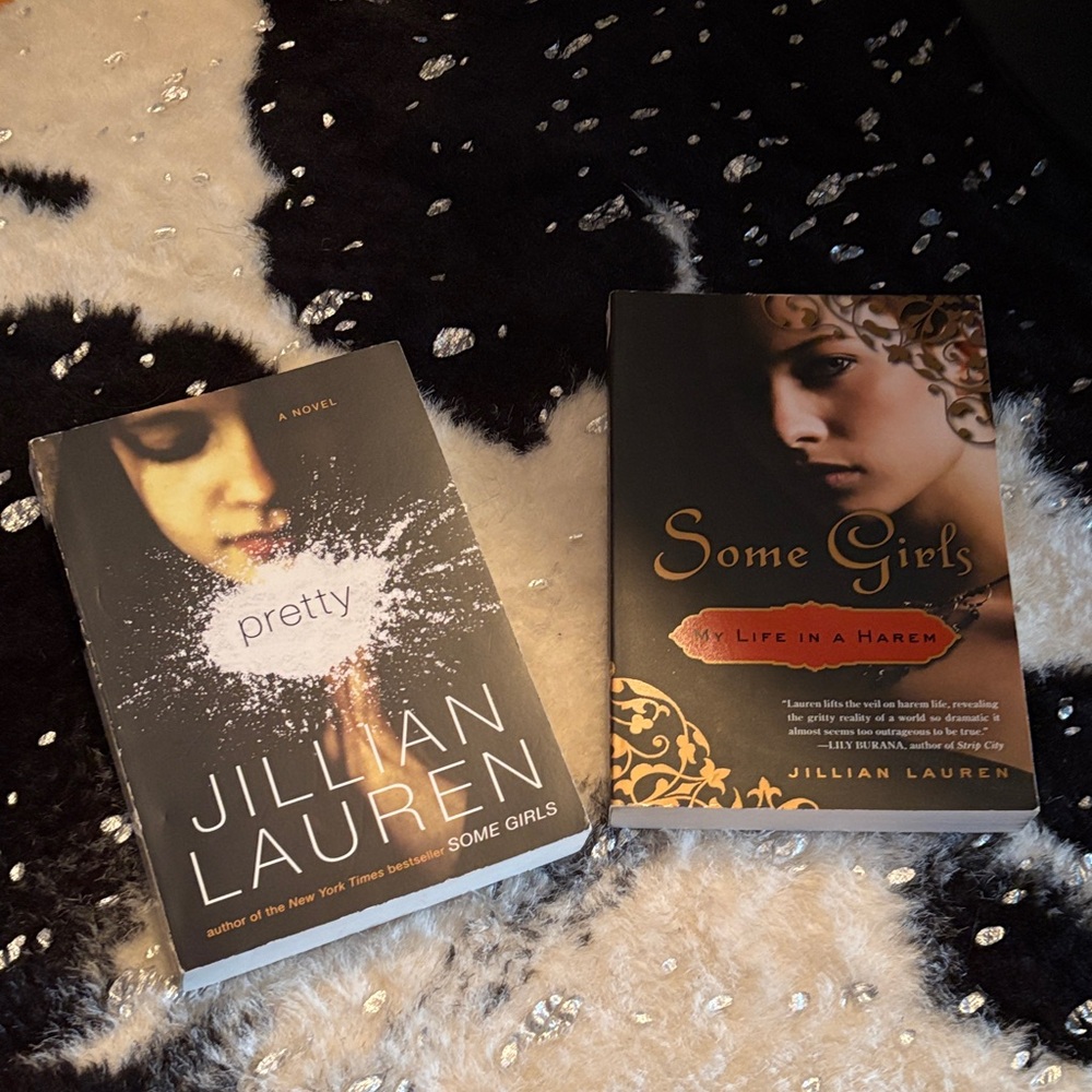 Jillian Lauren Bundle of 2 Paperback Books - Pretty and Some Girls